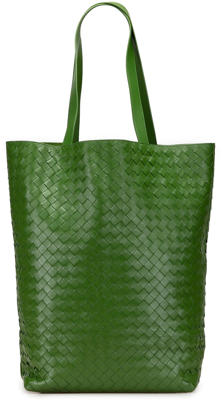 Bottega Veneta Nappa Intrecciato Tote Groen