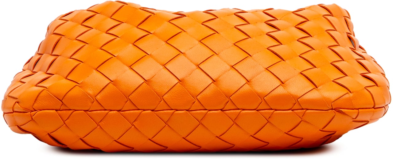 Bottega Veneta Mini Nappa Intrecciato Jodie Oranje