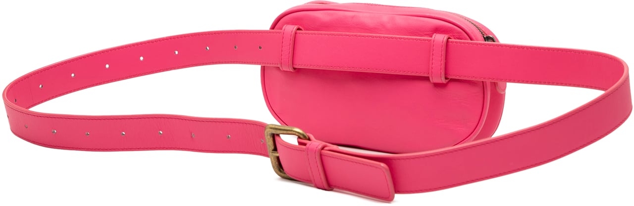Bottega Veneta Nappa Intrecciato Belt Bag Roze