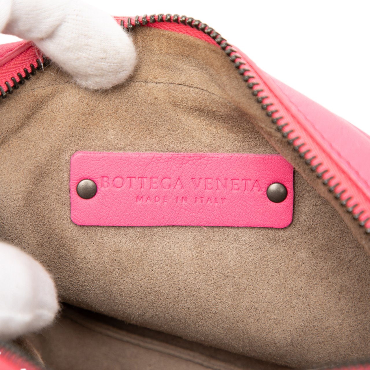 Bottega Veneta Nappa Intrecciato Belt Bag Roze