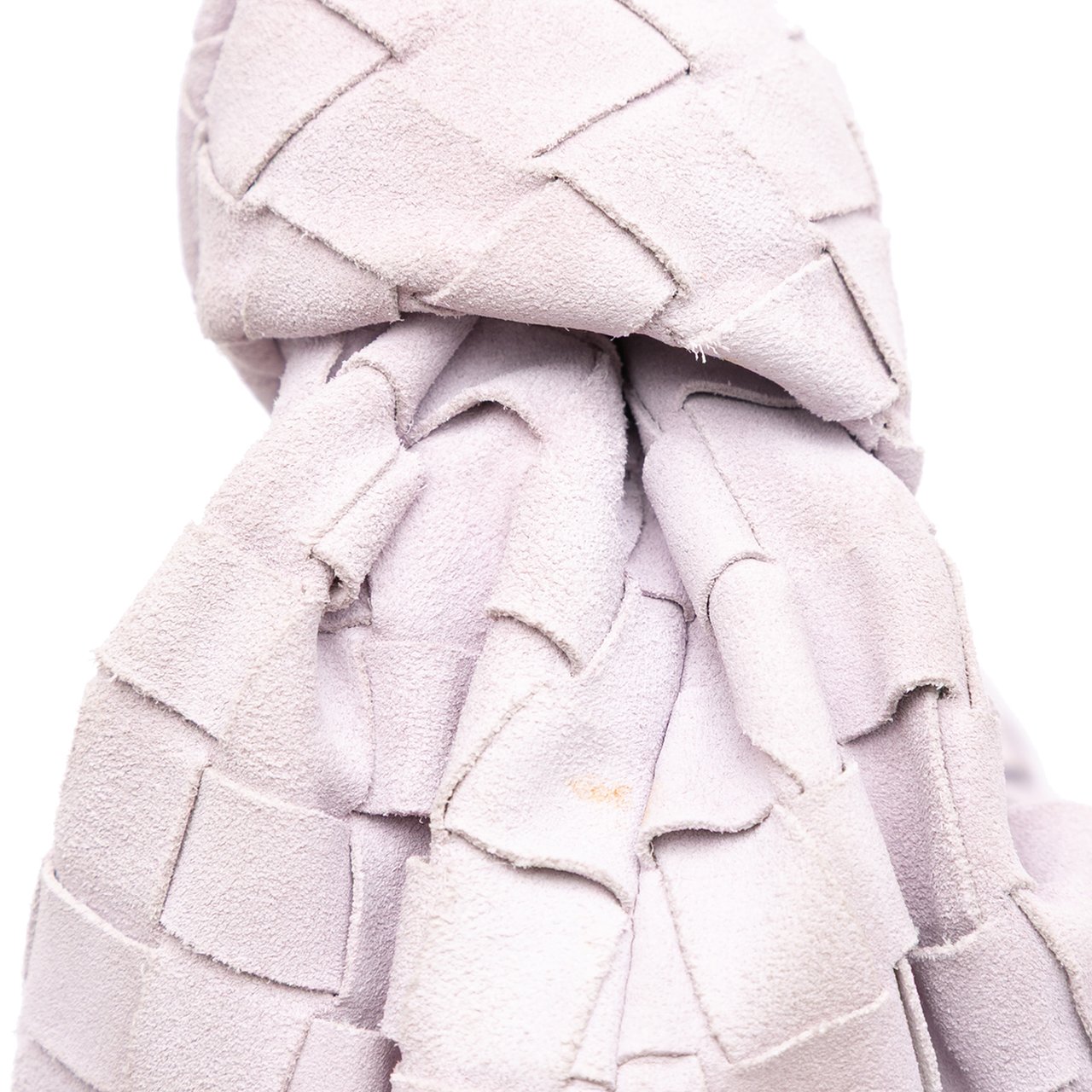 Bottega Veneta Mini Suede Intrecciato Jodie Paars