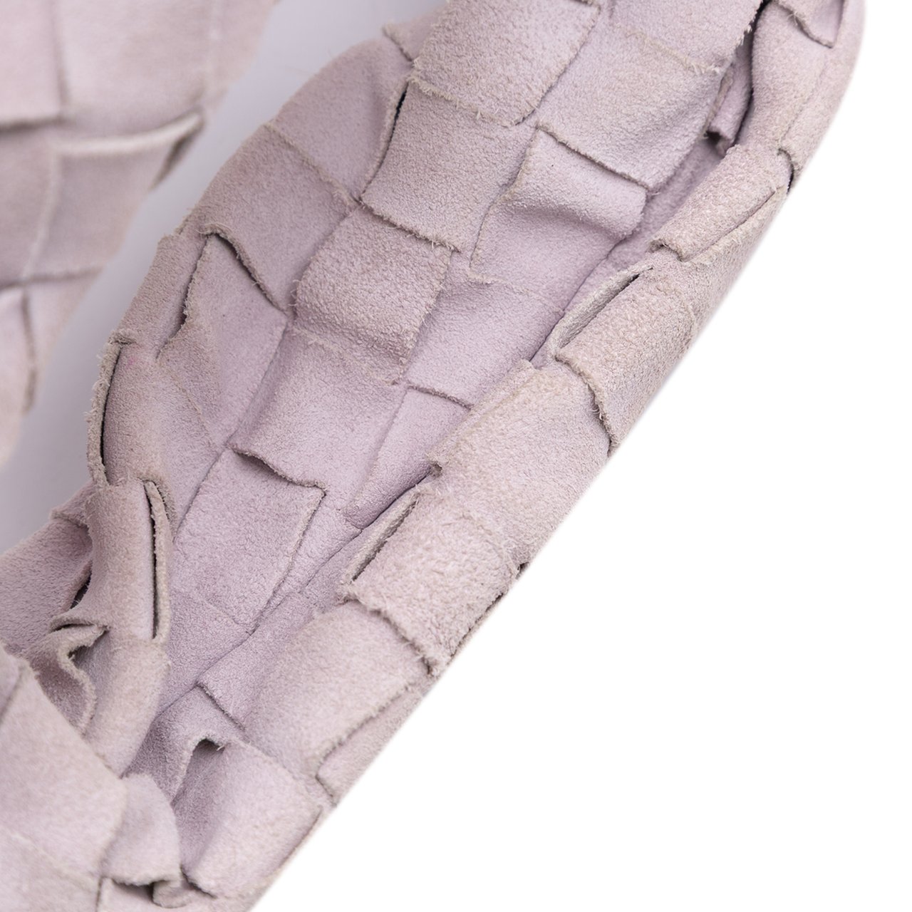 Bottega Veneta Mini Suede Intrecciato Jodie Paars