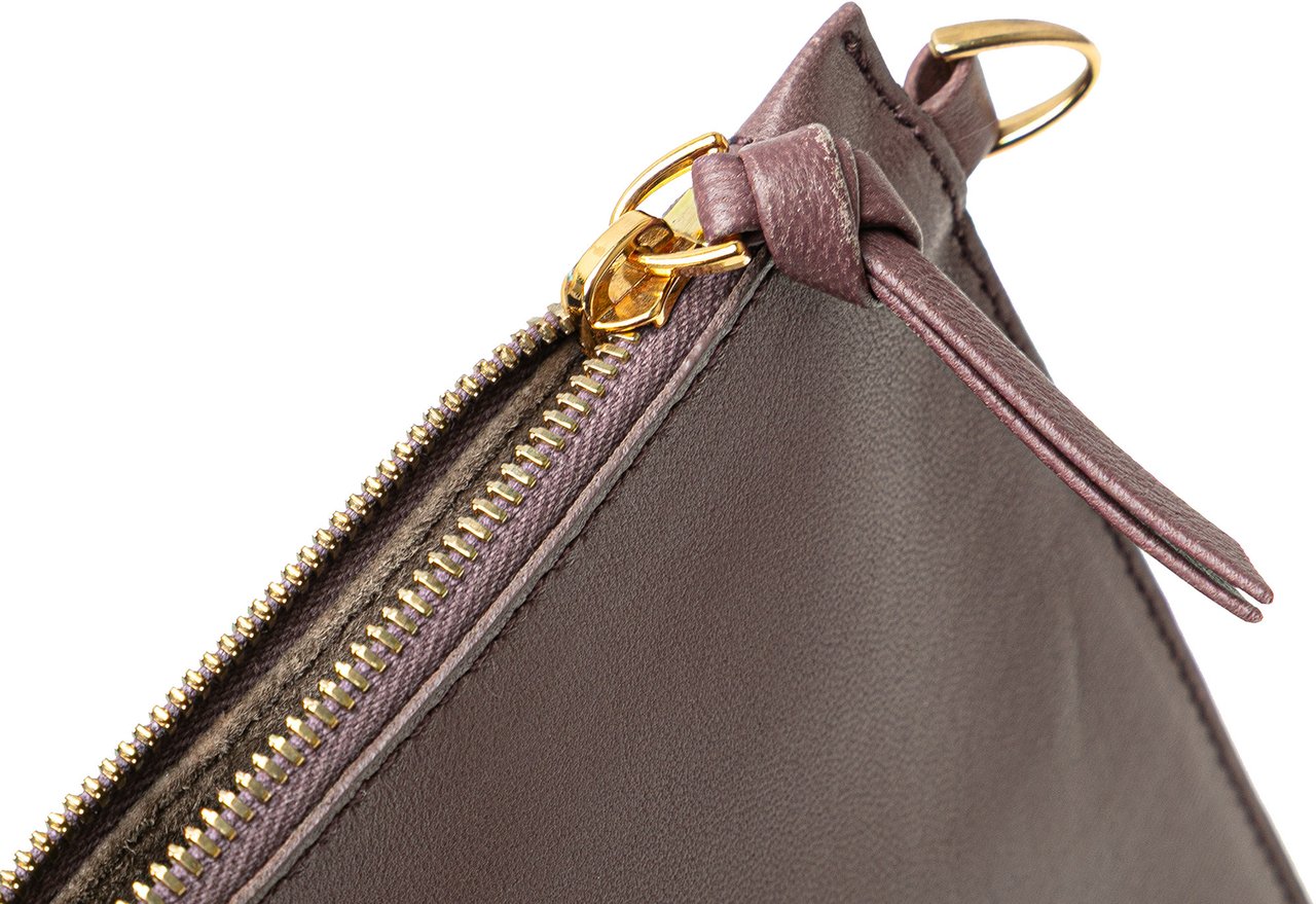 Bottega Veneta Lambskin Intreccio Cabat Tote Roze