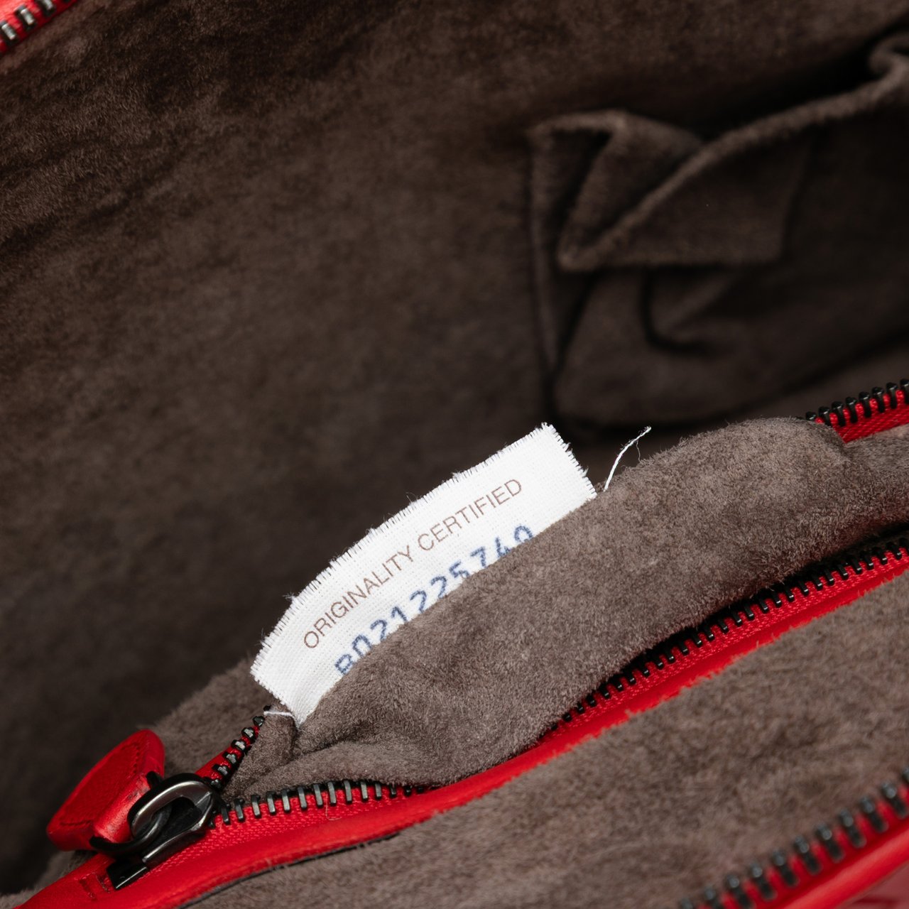 Bottega Veneta Nappa Intrecciato Nodini Crossbody Rood