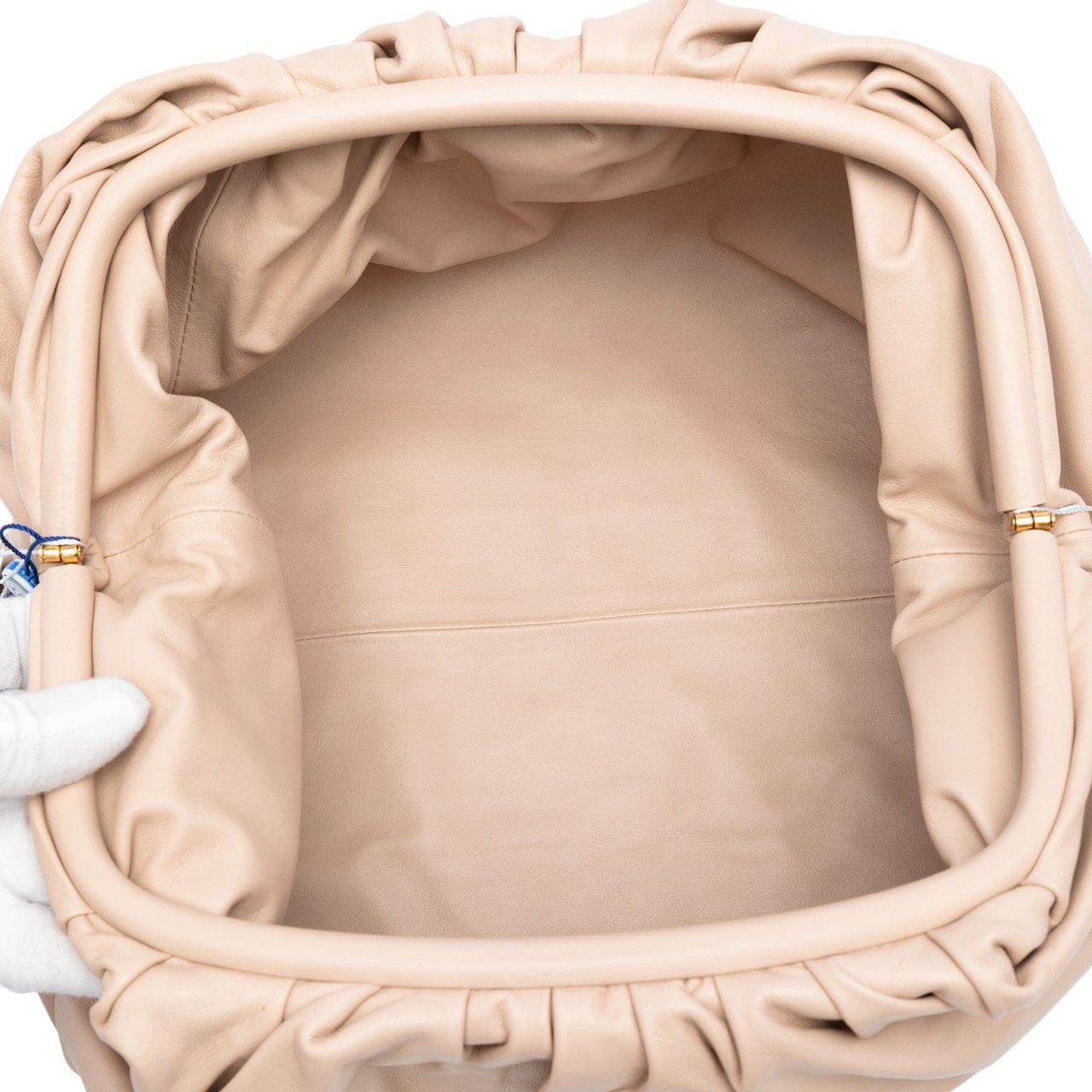 Bottega Veneta Lambskin The Pouch Bruin