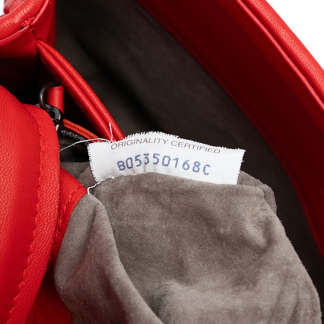 Bottega Veneta Small Nappa Intrecciato Olimpia Shoulder Bag Rood