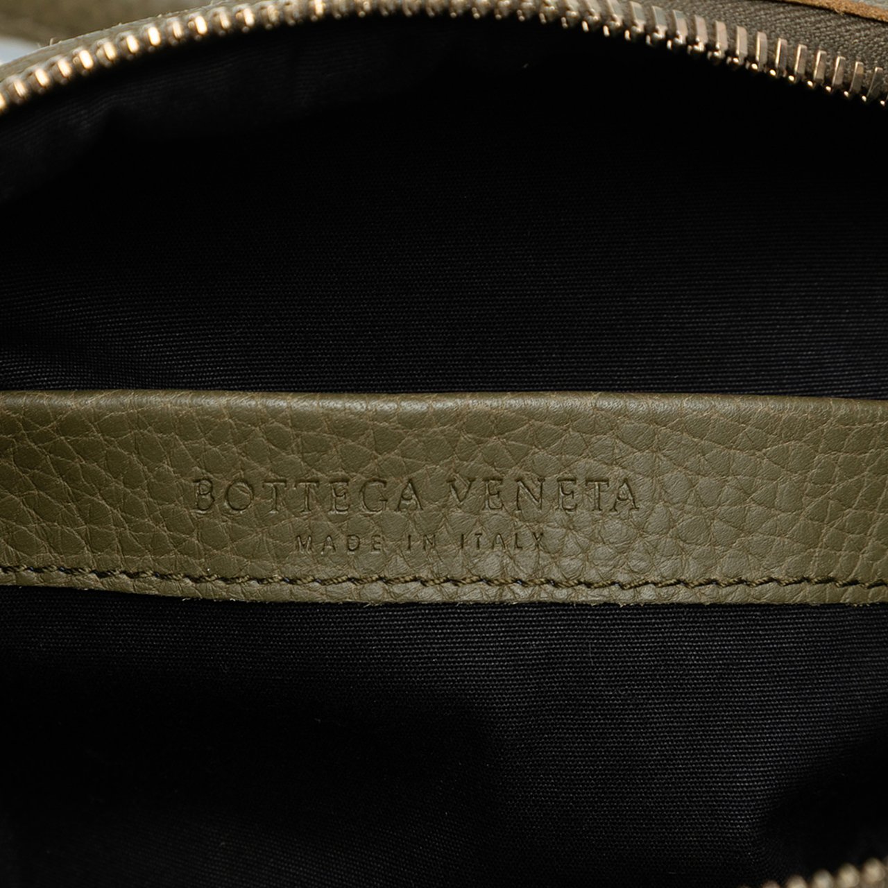 Bottega Veneta Leather Trimmed Satin Intrecciato Boston Bag Bruin