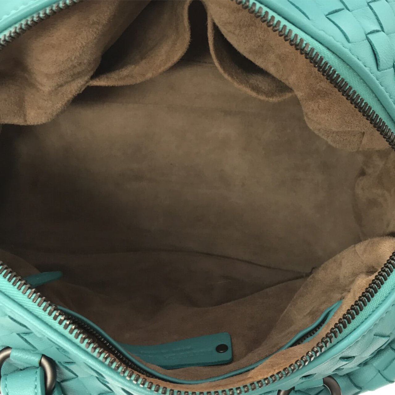 Bottega Veneta Intrecciato Satchel Blauw