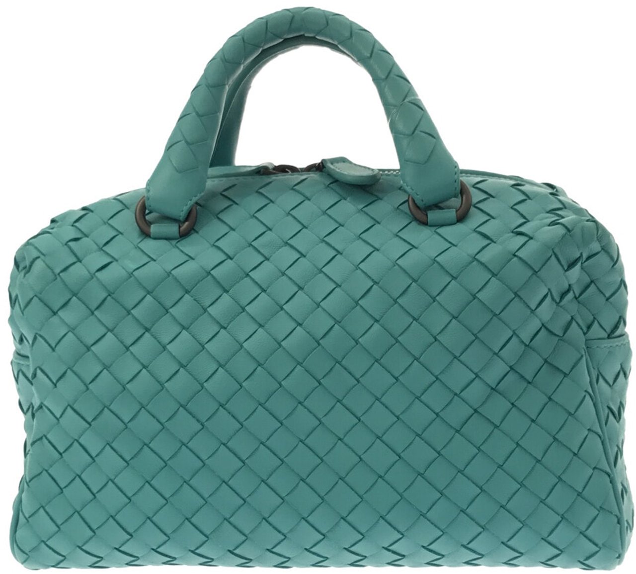 Bottega Veneta Intrecciato Satchel Blauw