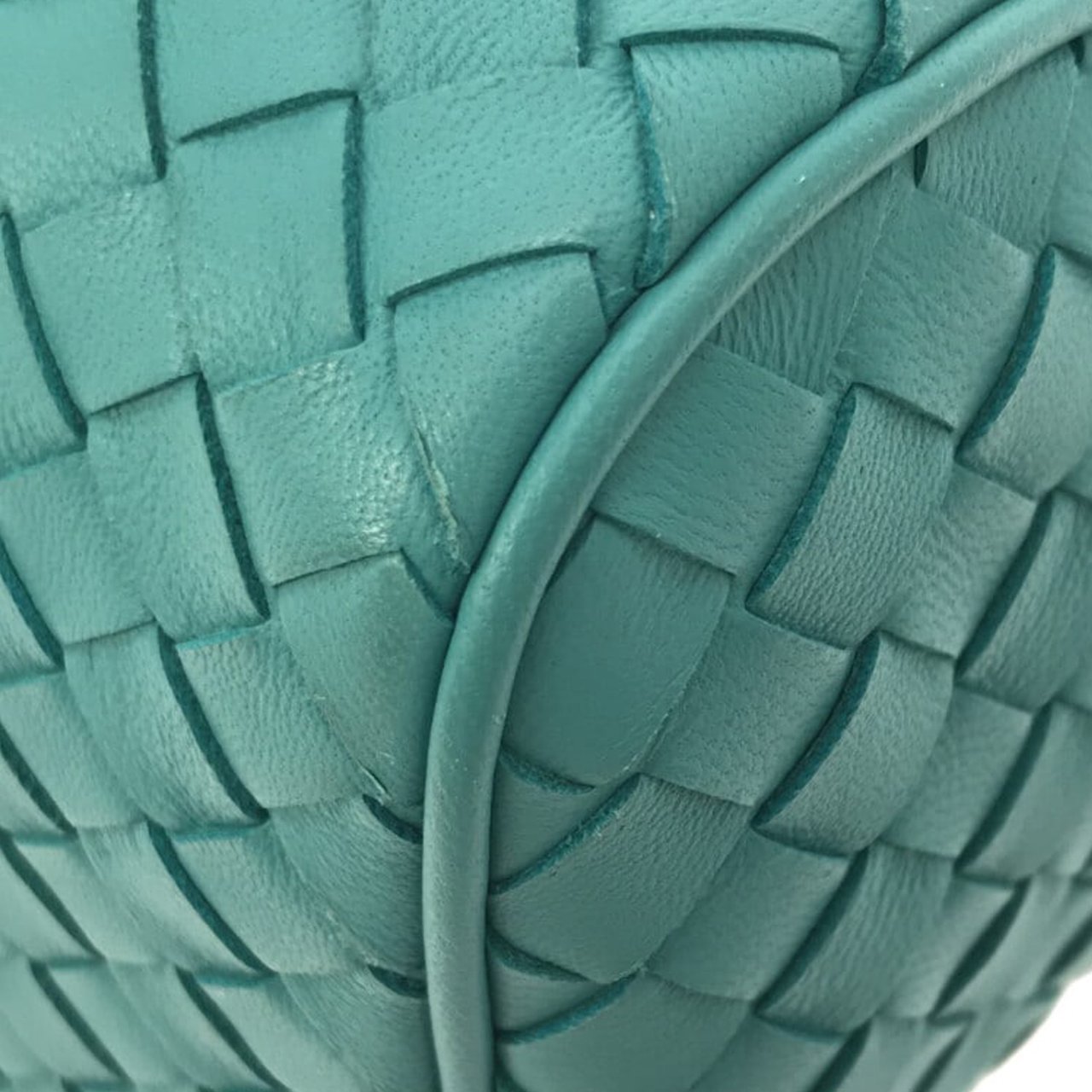 Bottega Veneta Intrecciato Satchel Blauw