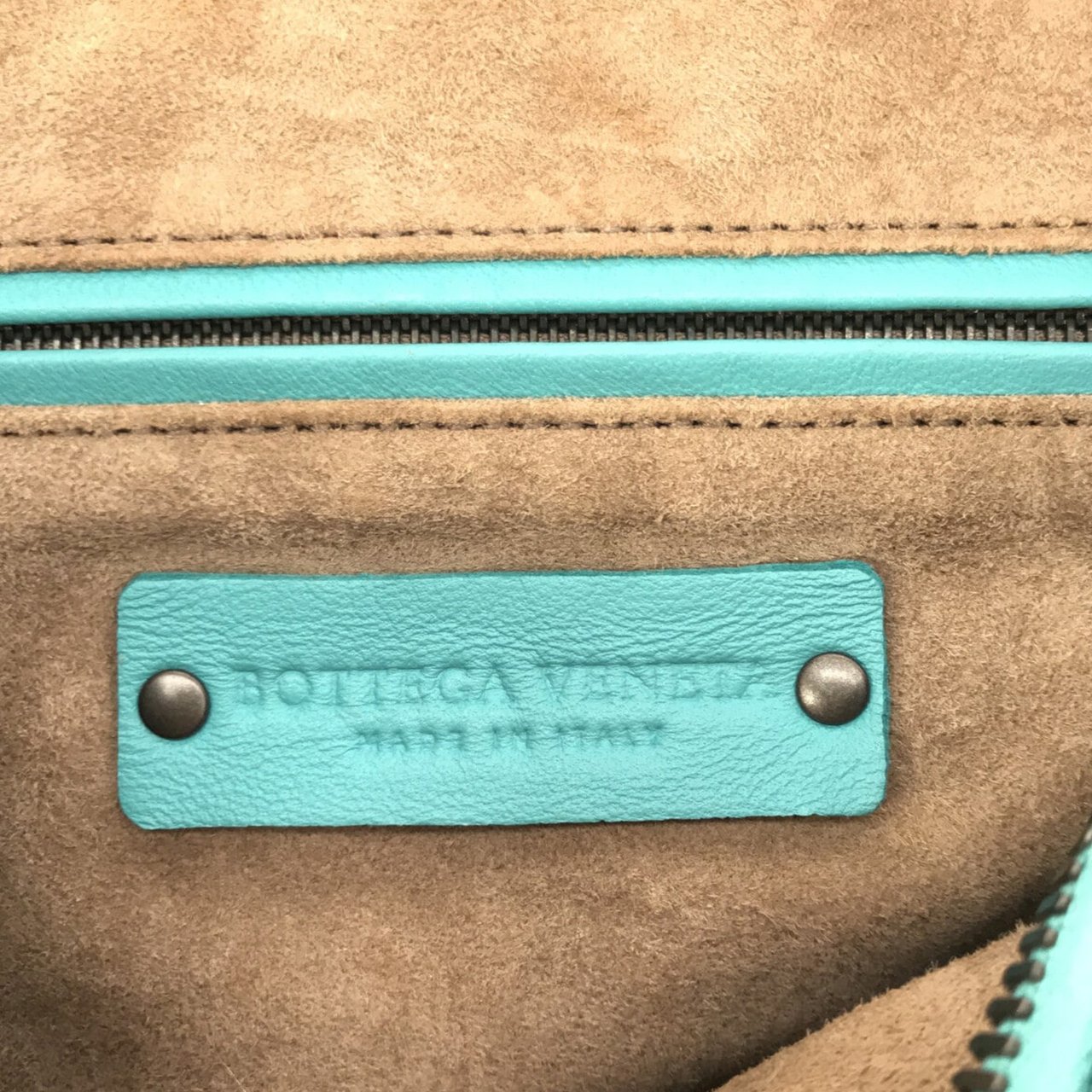 Bottega Veneta Intrecciato Satchel Blauw