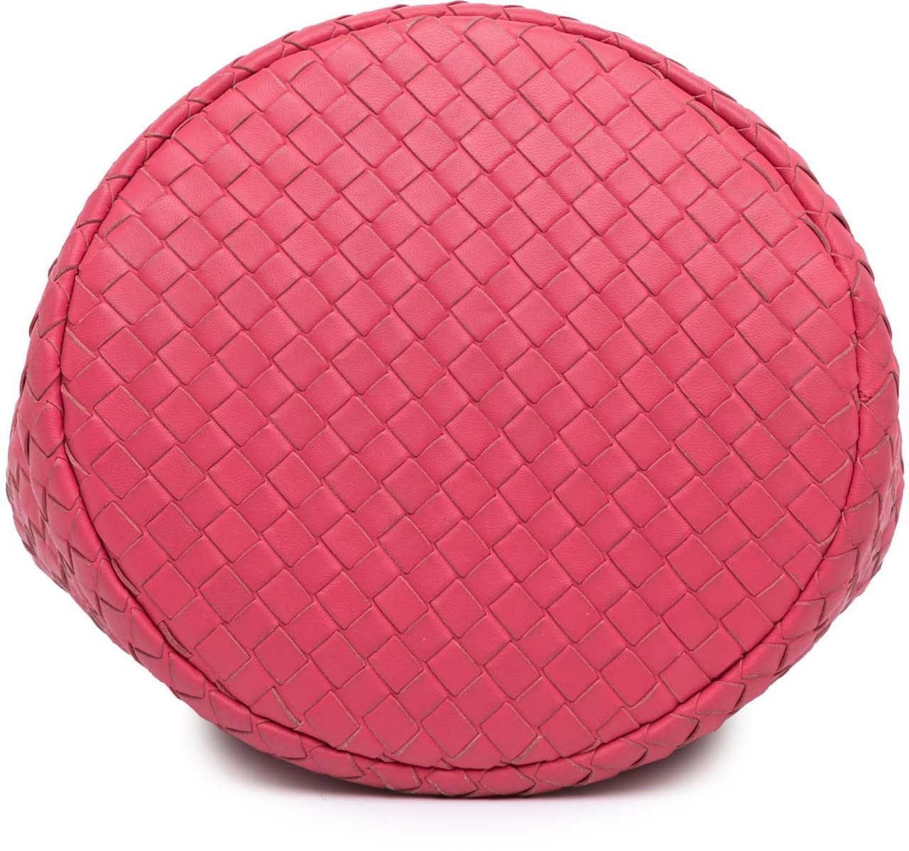 Bottega Veneta Nappa Intrecciato Bucket Bag Roze