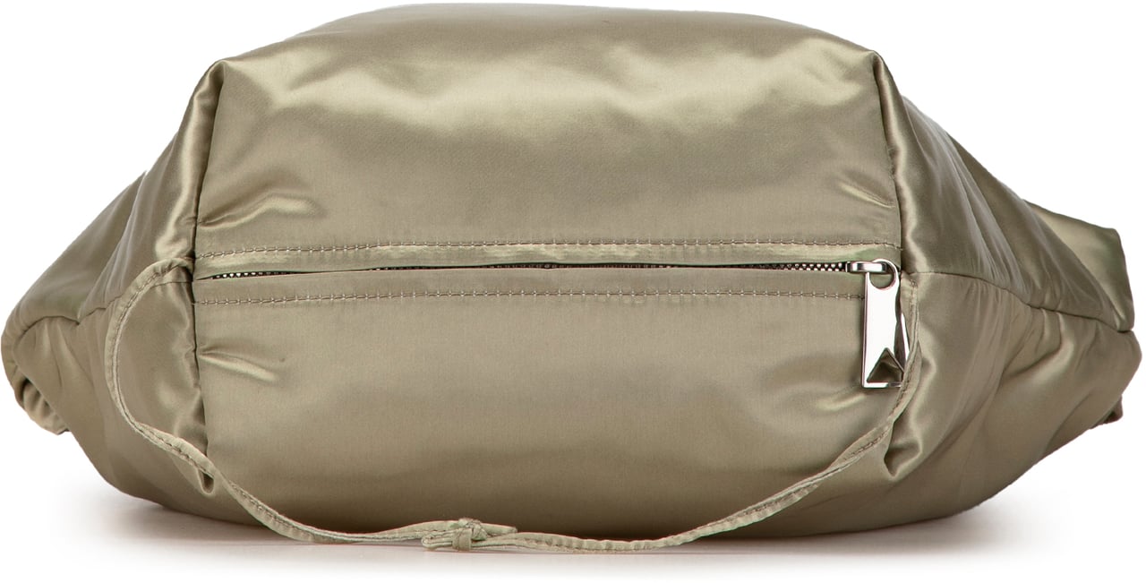 Bottega Veneta Satin Crossbody Bruin