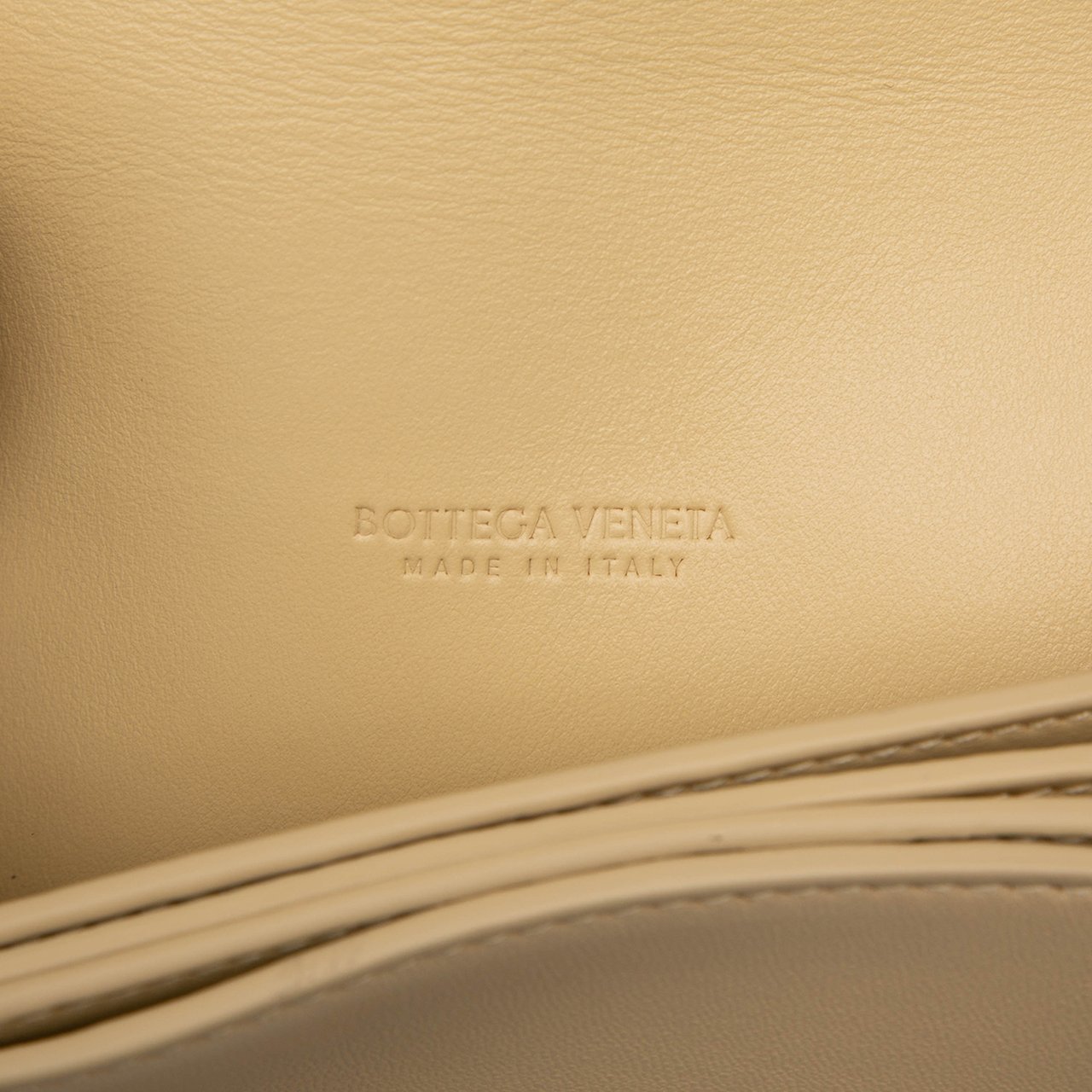 Bottega Veneta Nappa Intrecciato Trio Pouch On Strap Bruin