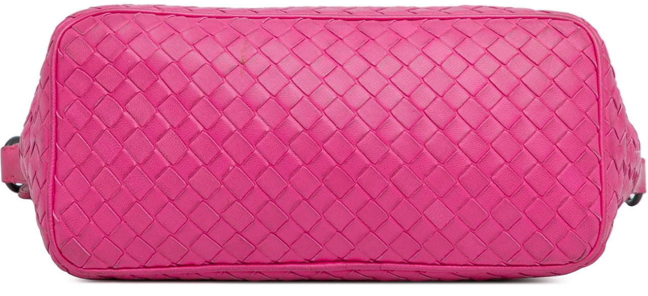 Bottega Veneta Intrecciato Shoulder Bag Roze