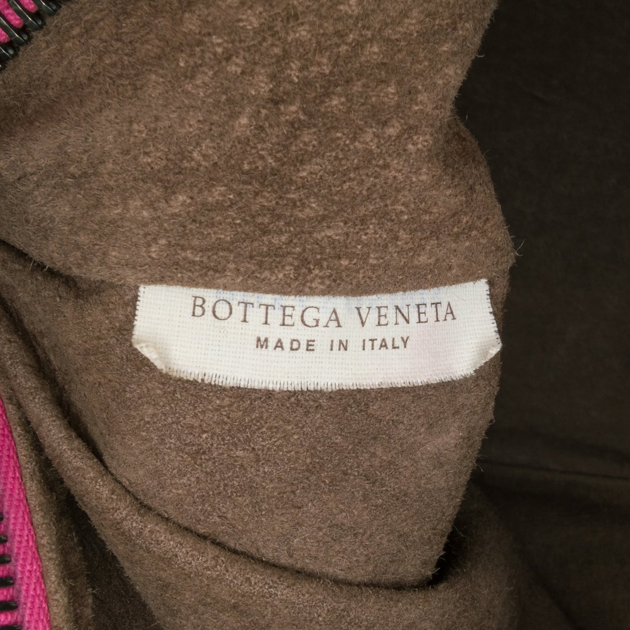 Bottega Veneta Intrecciato Shoulder Bag Roze