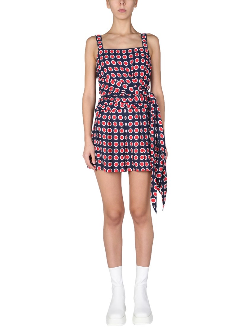 Boutique Moschino "Eyelets" Top Roze