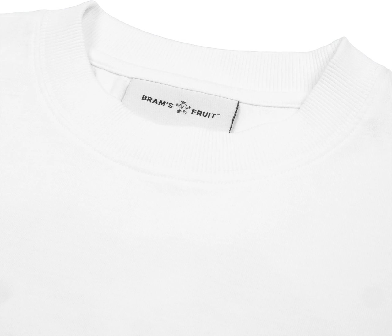 Bram's Fruit Garden Hose Chain Stitch T-Shirt - White Wit