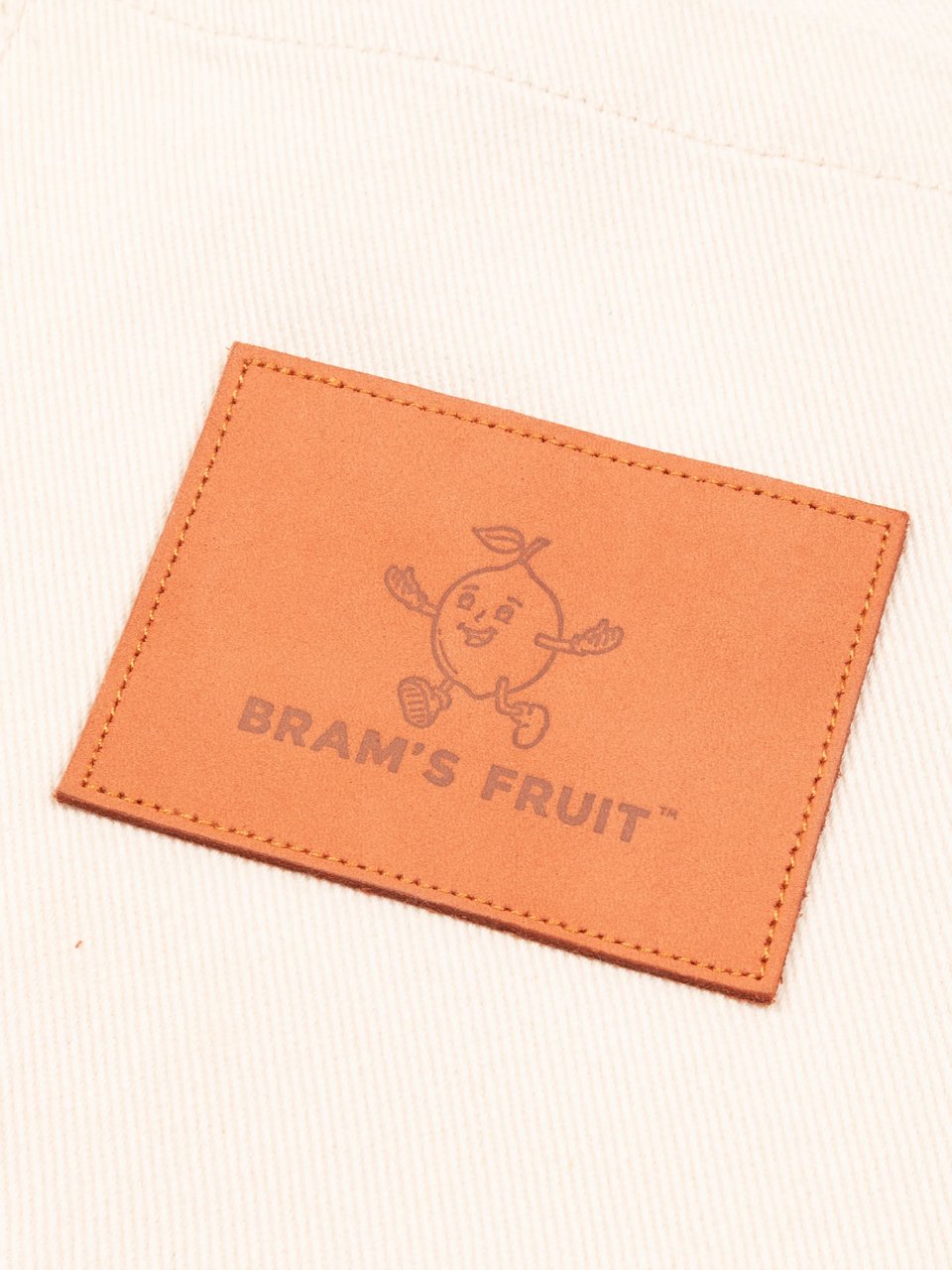 Bram's Fruit Twill Trousers Distressed - Beige Beige