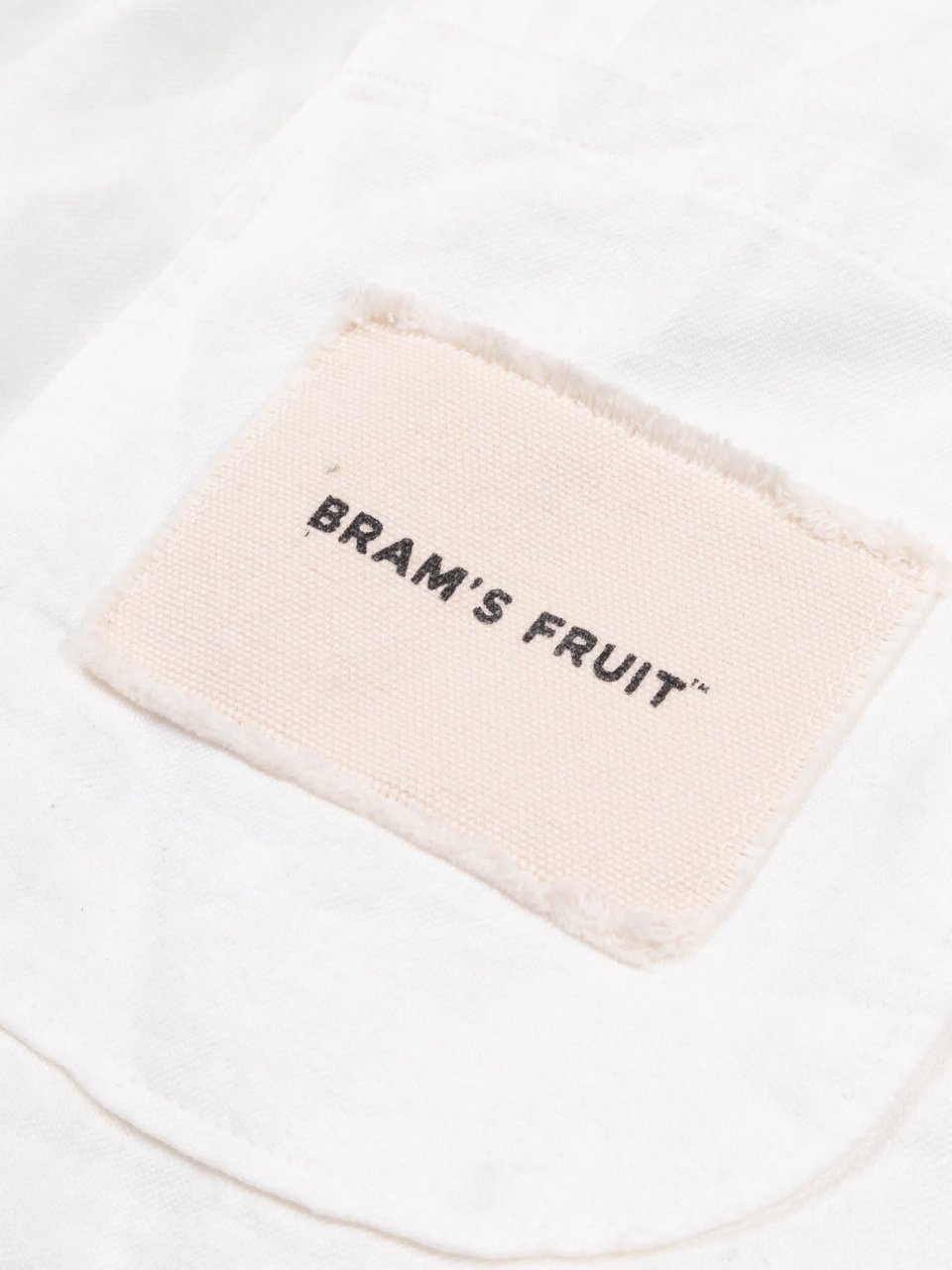 Bram's Fruit Linen Repair Shorts - White Wit