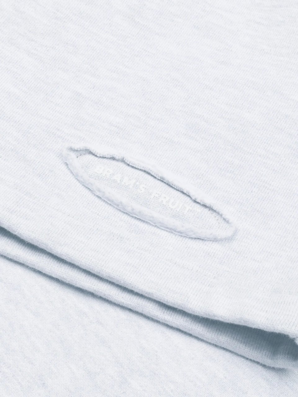 Bram's Fruit Cut & Sew Sweat Shorts - Grey Melange Grijs