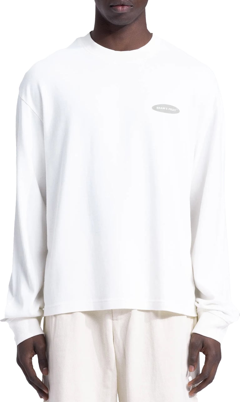 Bram's Fruit "F*ck Off I'm Gardening” Longsleeve Distressed - White Wit