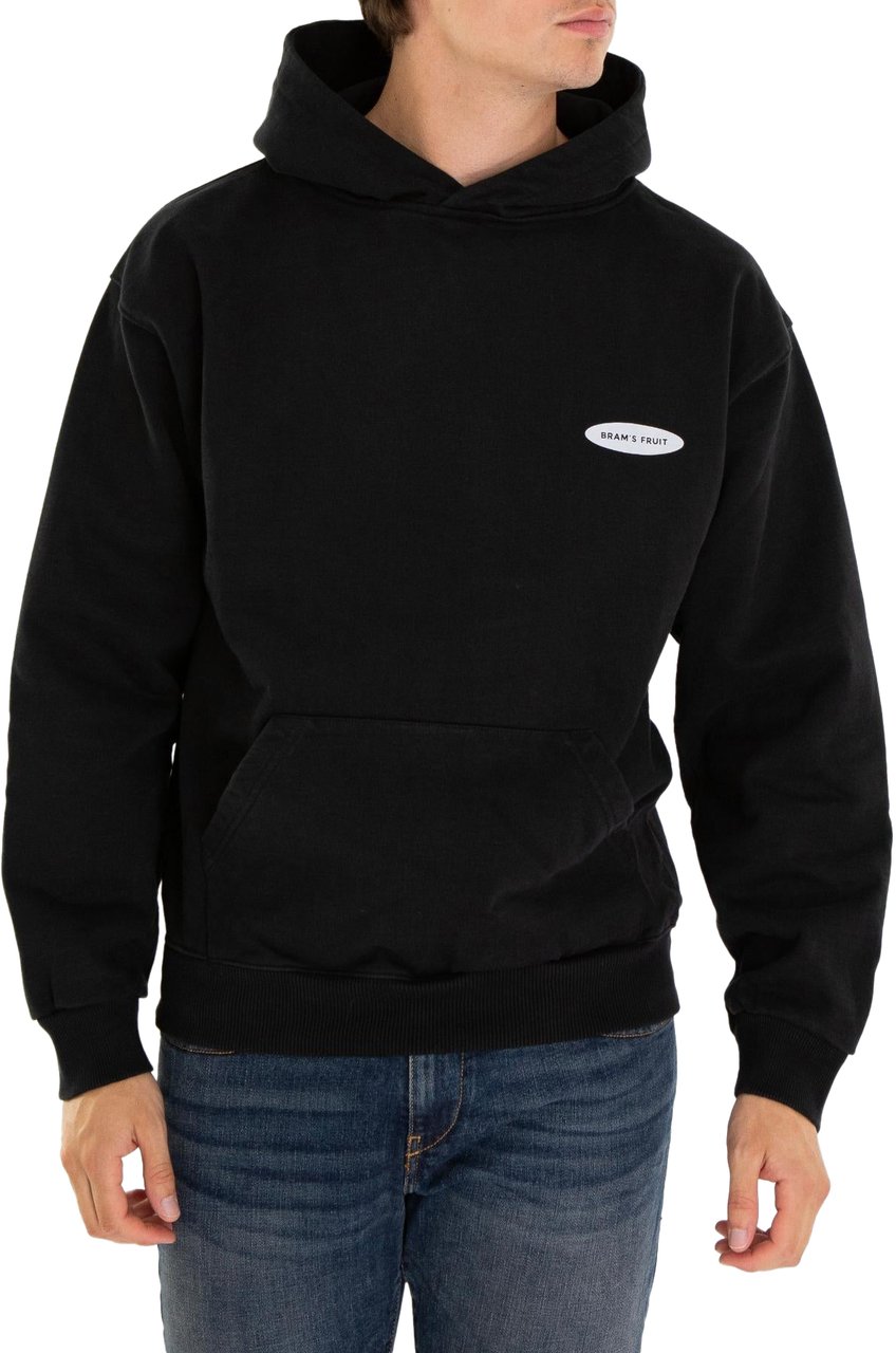 Bram's Fruit Heren F*Ck Off Hoodie Zwart Zwart