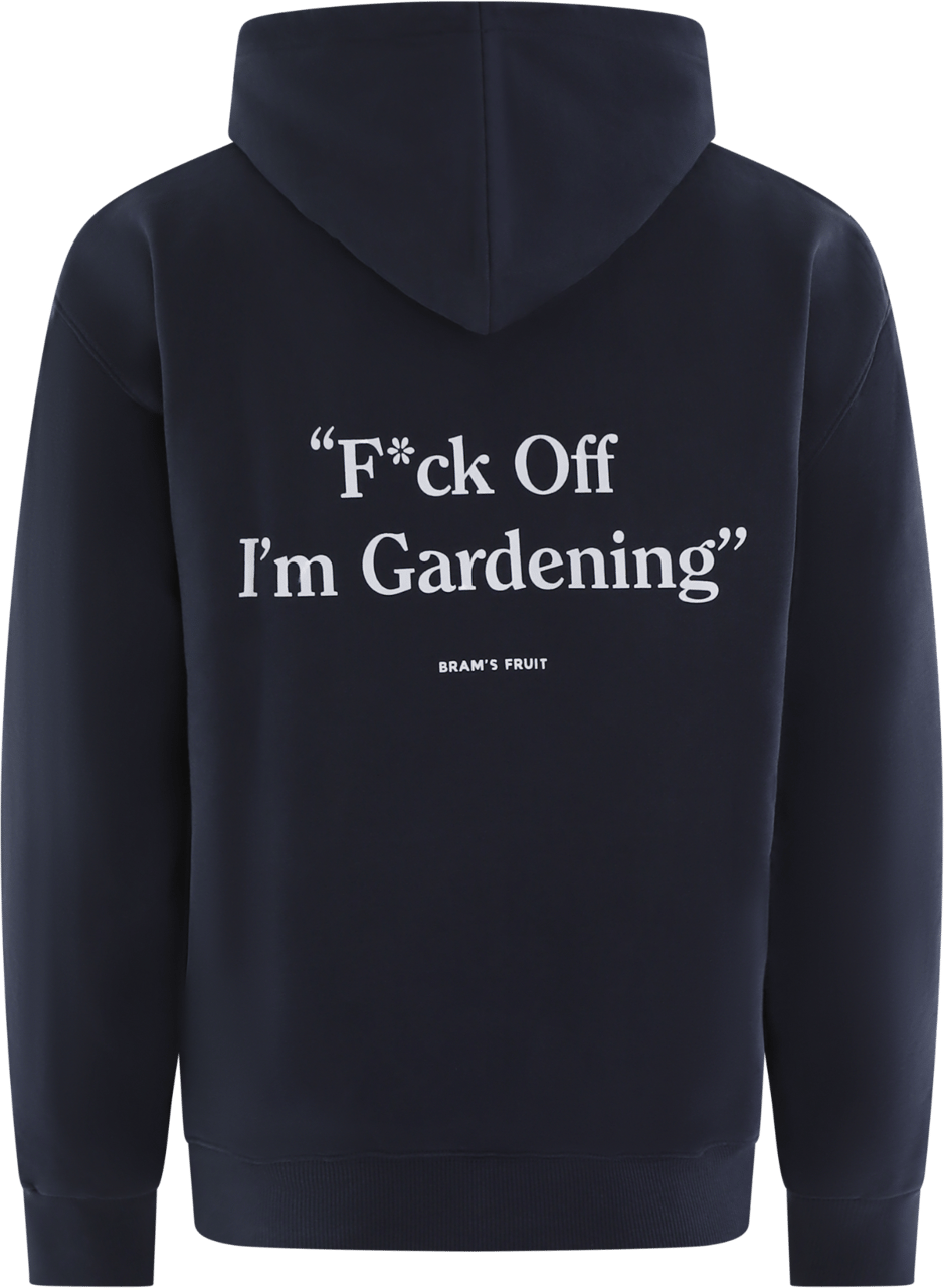 Bram's Fruit Heren F*Ck Off Hoodie Blauw Blauw