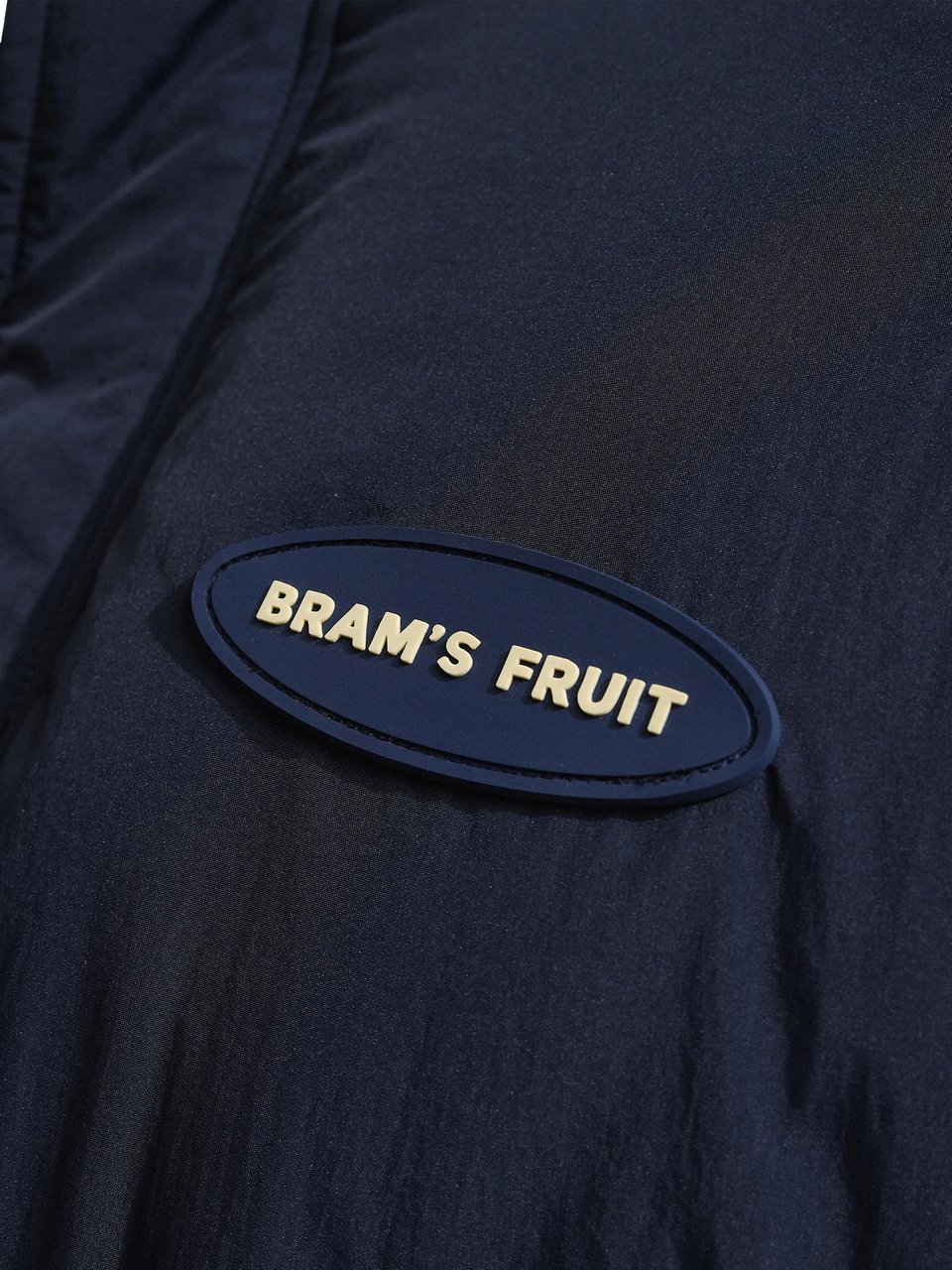 Bram's Fruit Emblem Patch Padded Vest - Navy Blauw