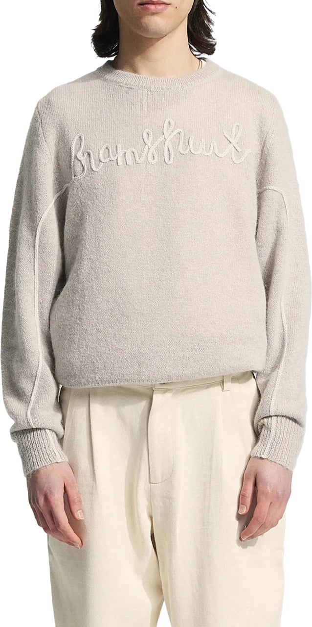 Bram's Fruit Garden Hose Knit - Grey Melange Grijs