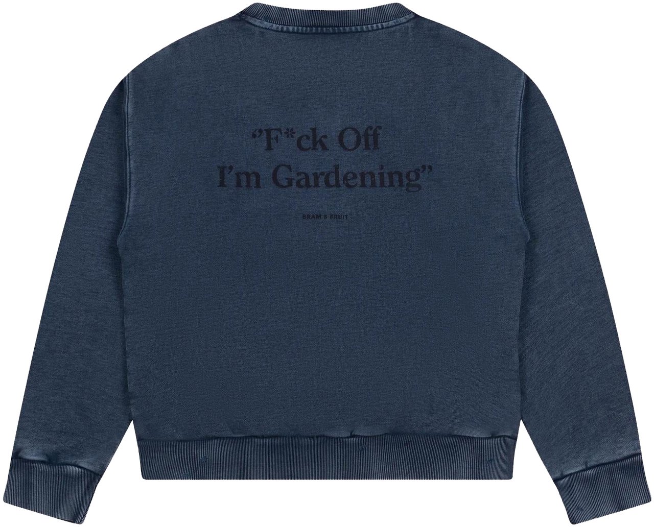 Bram's Fruit Heren F*ck Off Sweater Blauw Blauw