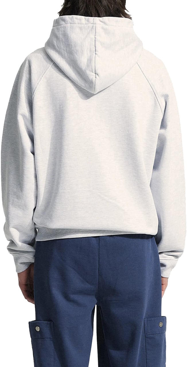 Bram's Fruit "F*ck Off I'm Gardening" Raglan Hoodie- Grey Melange Grijs