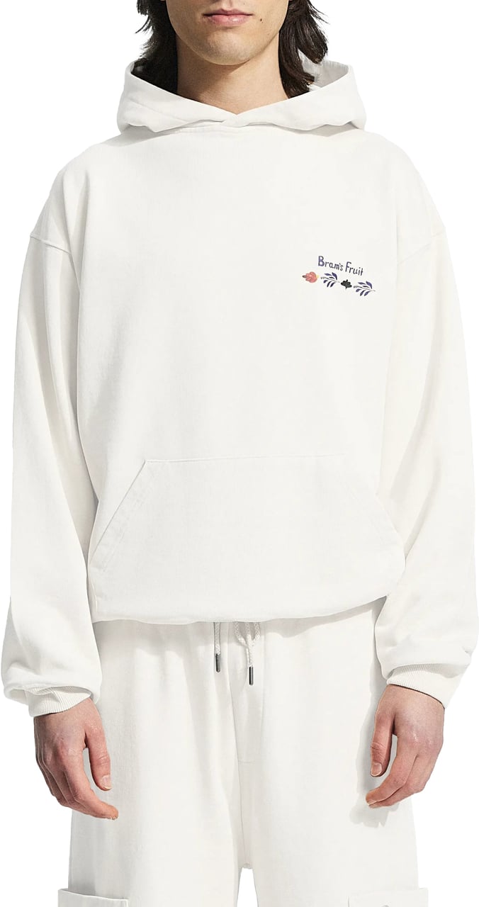 Bram's Fruit Flora Hoodie - Solid Beige Beige