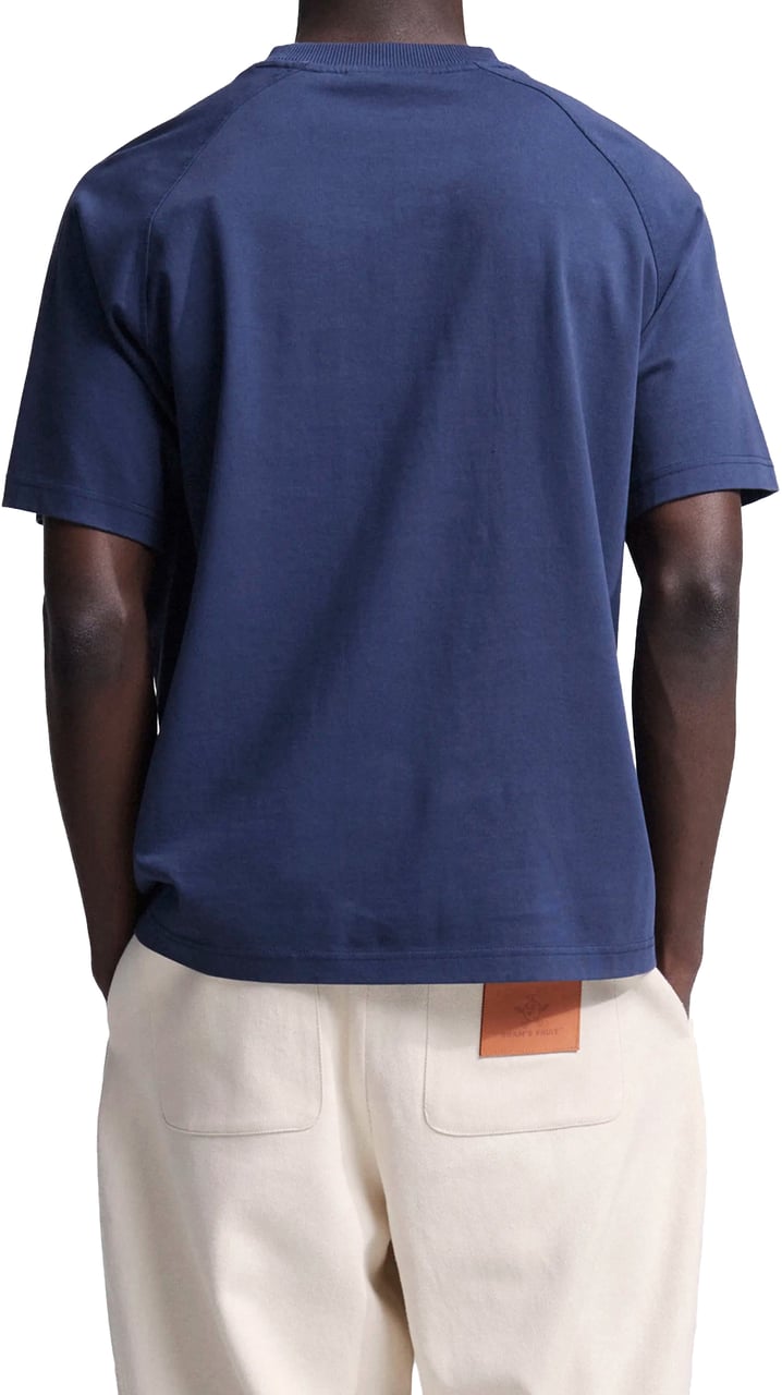 Bram's Fruit "F*ck Off I'm Gardening" Raglan T-shirt - Solid Midnight Blue Blauw