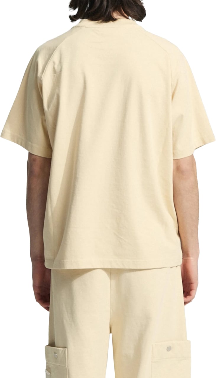 Bram's Fruit "F*ck Off I'm Gardening" Raglan T-shirt - Solid Beige Beige