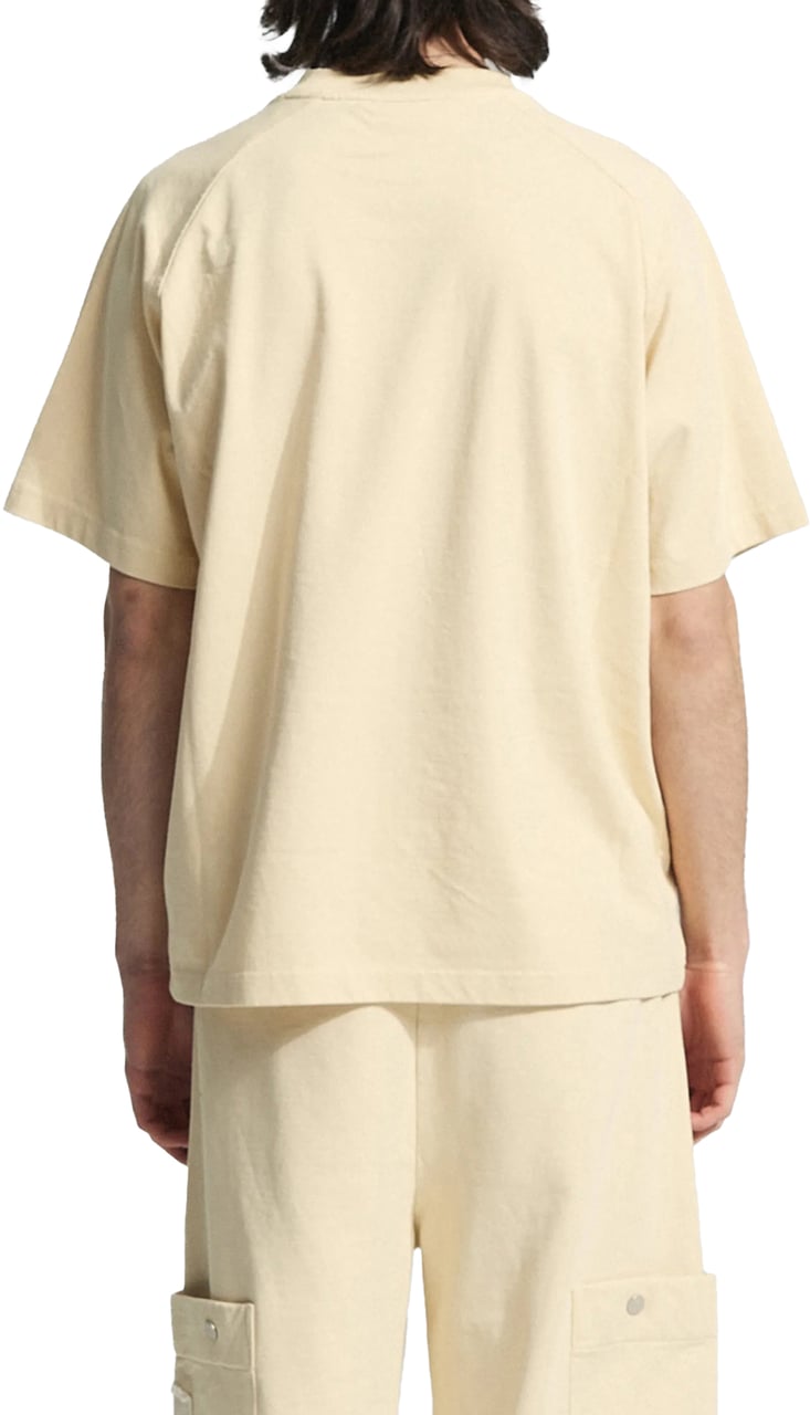 Bram's Fruit "F*ck Off I'm Gardening" Raglan T-shirt - Solid Beige Beige