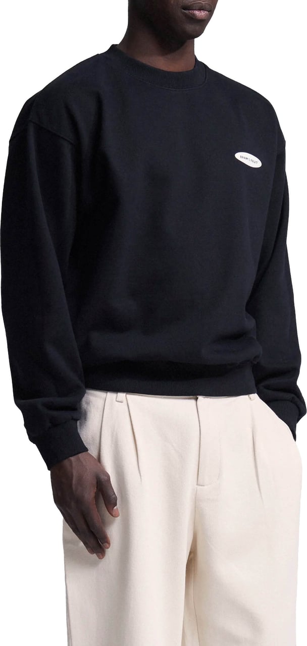 Bram's Fruit “F*ck Off I'm Gardening” Crewneck - Black Zwart