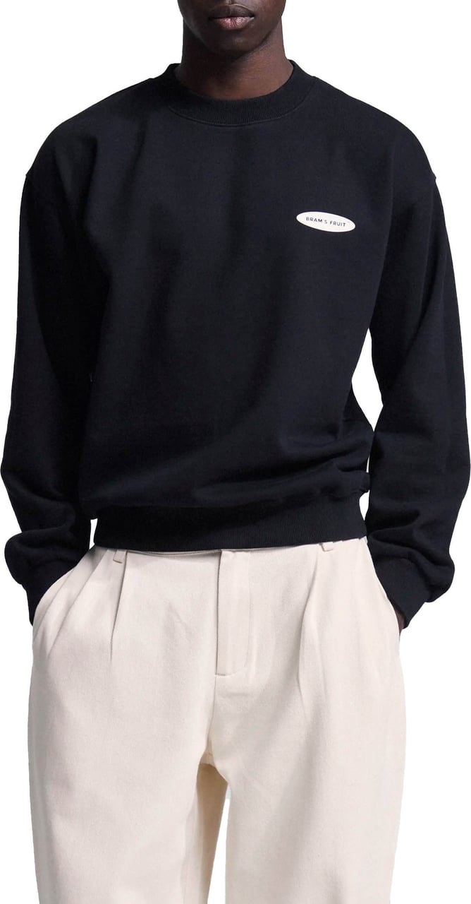Bram's Fruit “F*ck Off I'm Gardening” Crewneck - Black Zwart