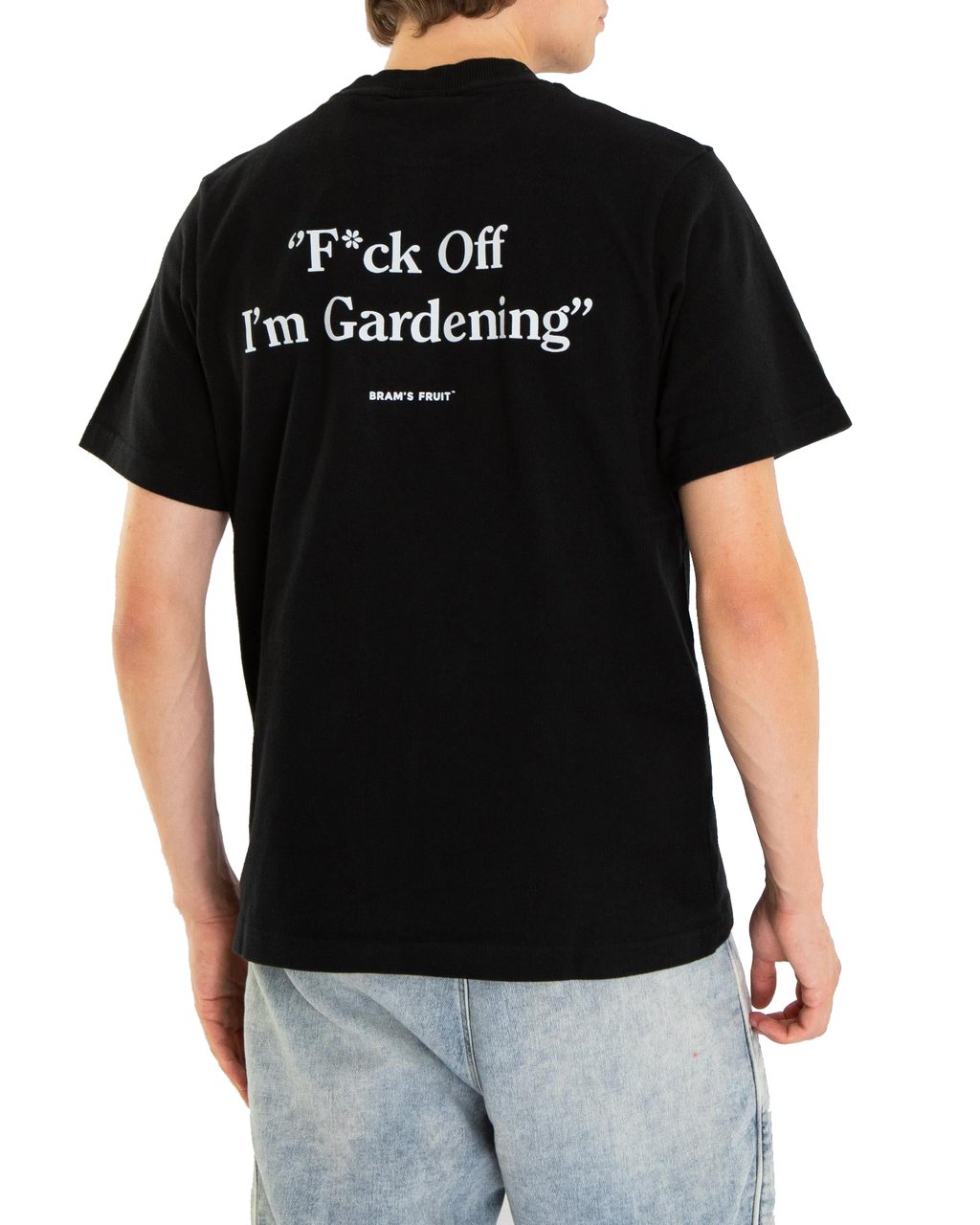 Bram's Fruit Heren F*Ck Off T-Shirt Zwart Zwart