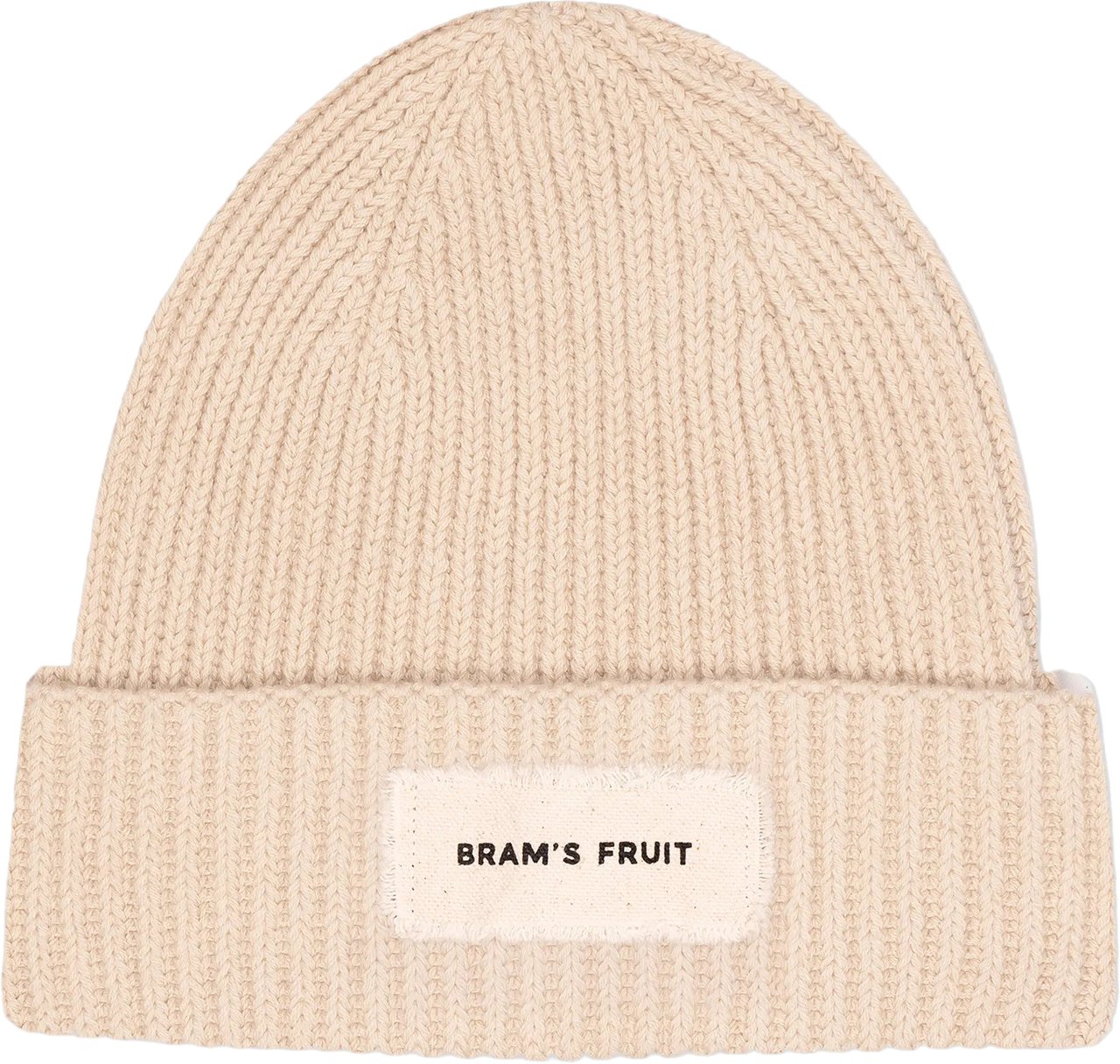 Bram's Fruit Distressed Beanie- Beige Beige