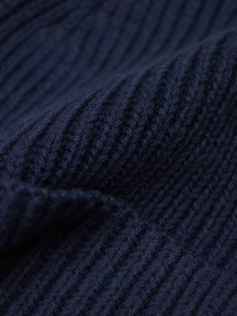 Bram's Fruit Distressed Beanie - Navy Blauw