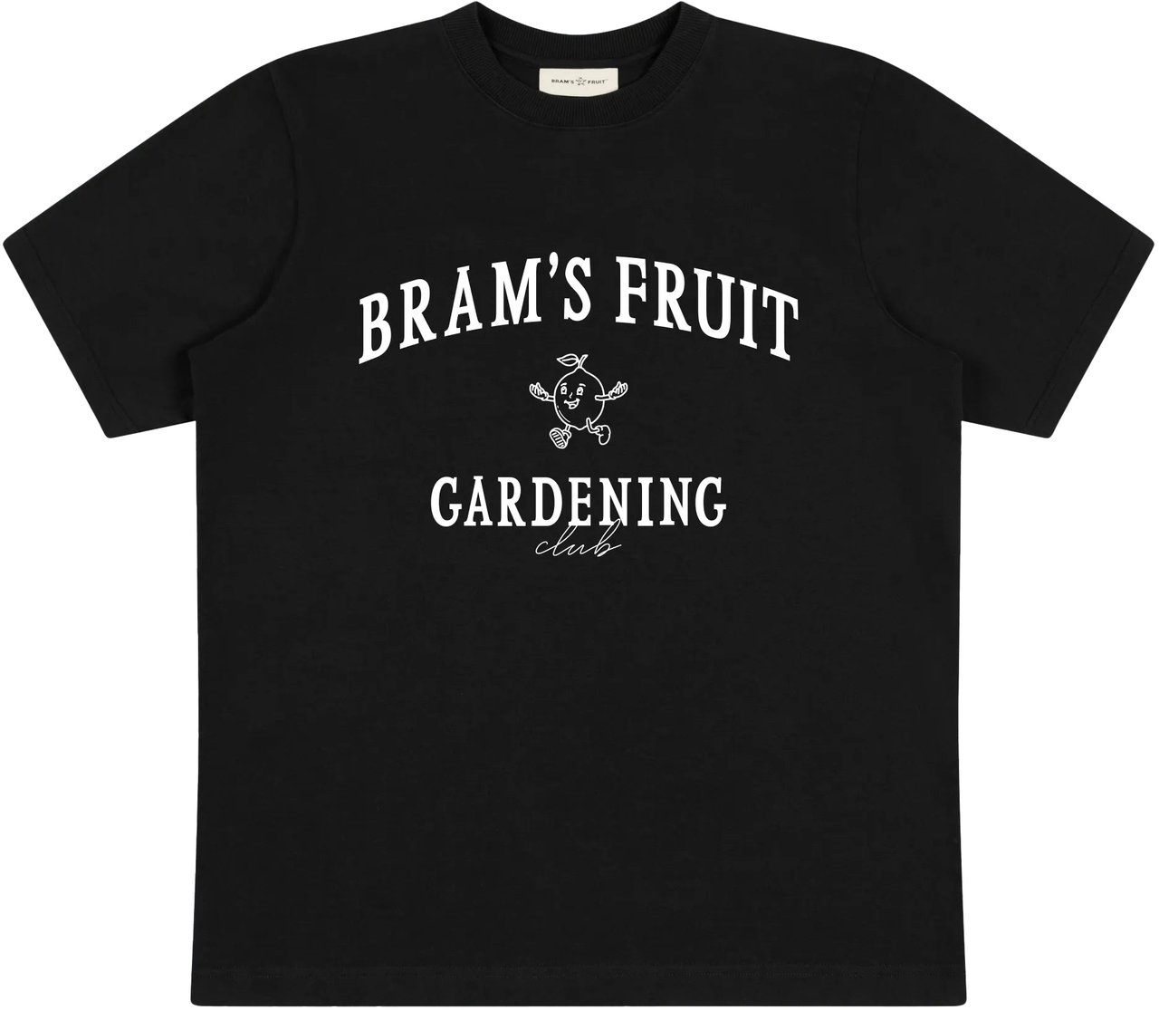 Bram's Fruit Gardening Club T-shirt - Black Zwart