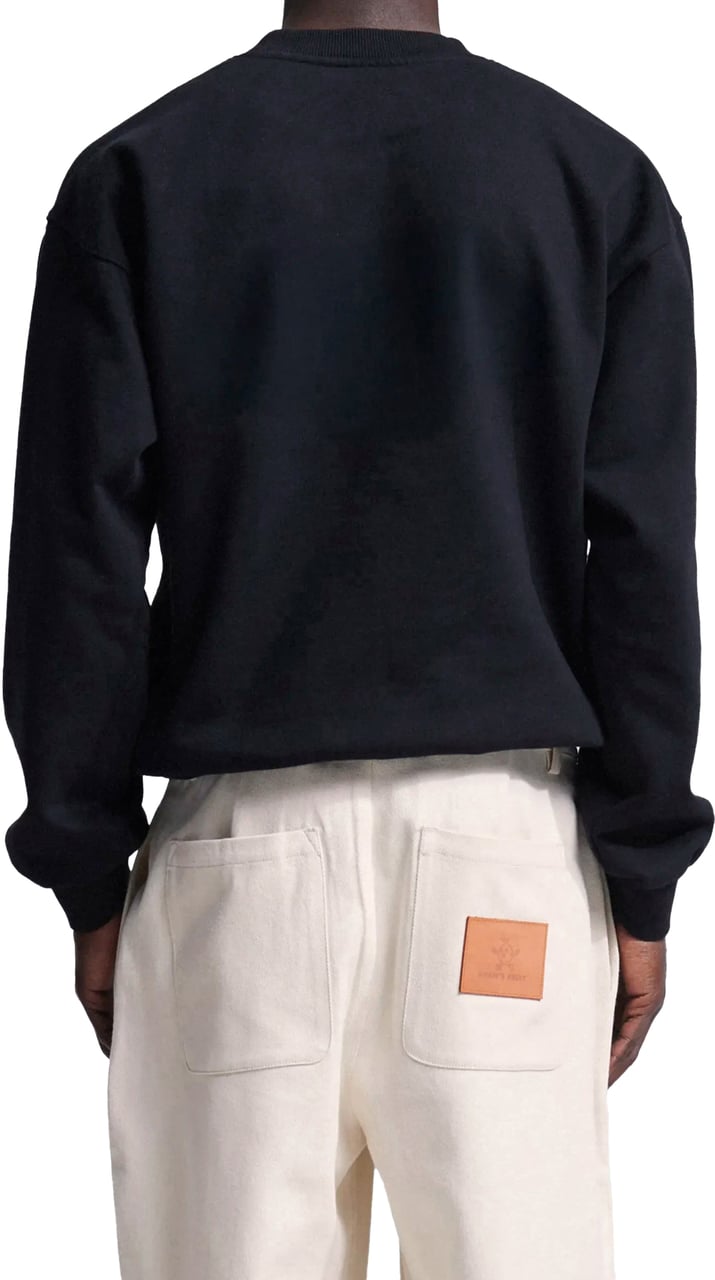 Bram's Fruit Gardening Club Crewneck - Black Zwart