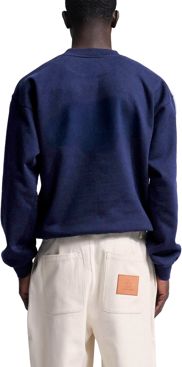 Bram's Fruit Gardening Club Crewneck - Navy Blauw