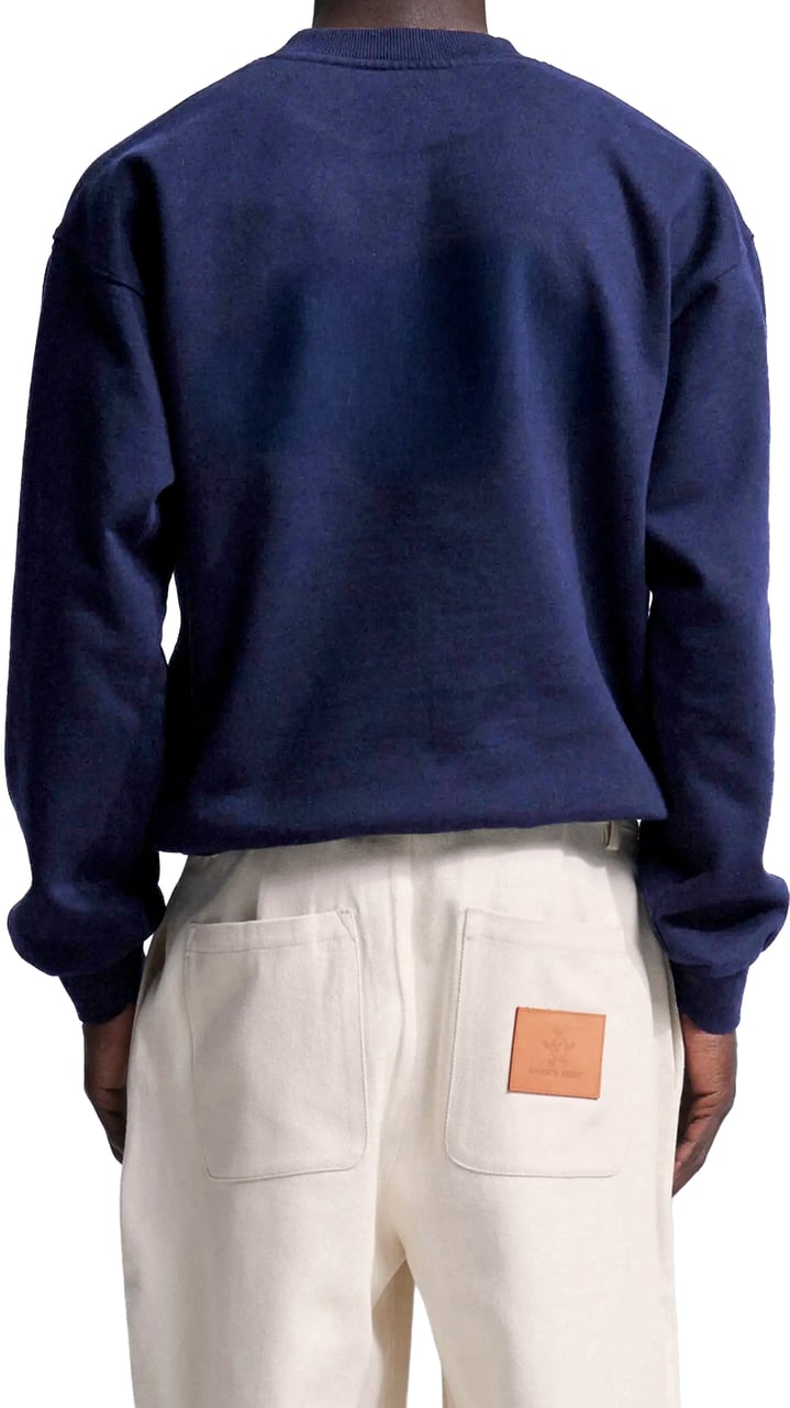 Bram's Fruit Gardening Club Crewneck - Navy Blauw