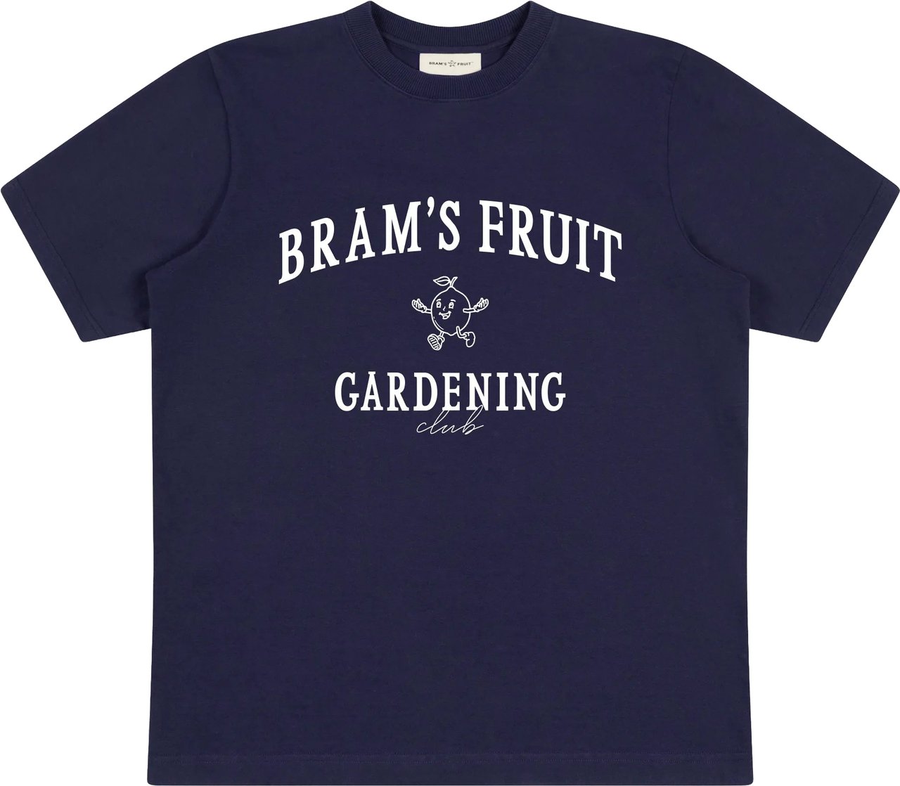 Bram's Fruit Gardening Club T-shirt - Navy Blauw