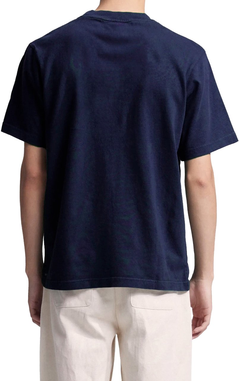 Bram's Fruit Gardening Club T-shirt - Navy Blauw