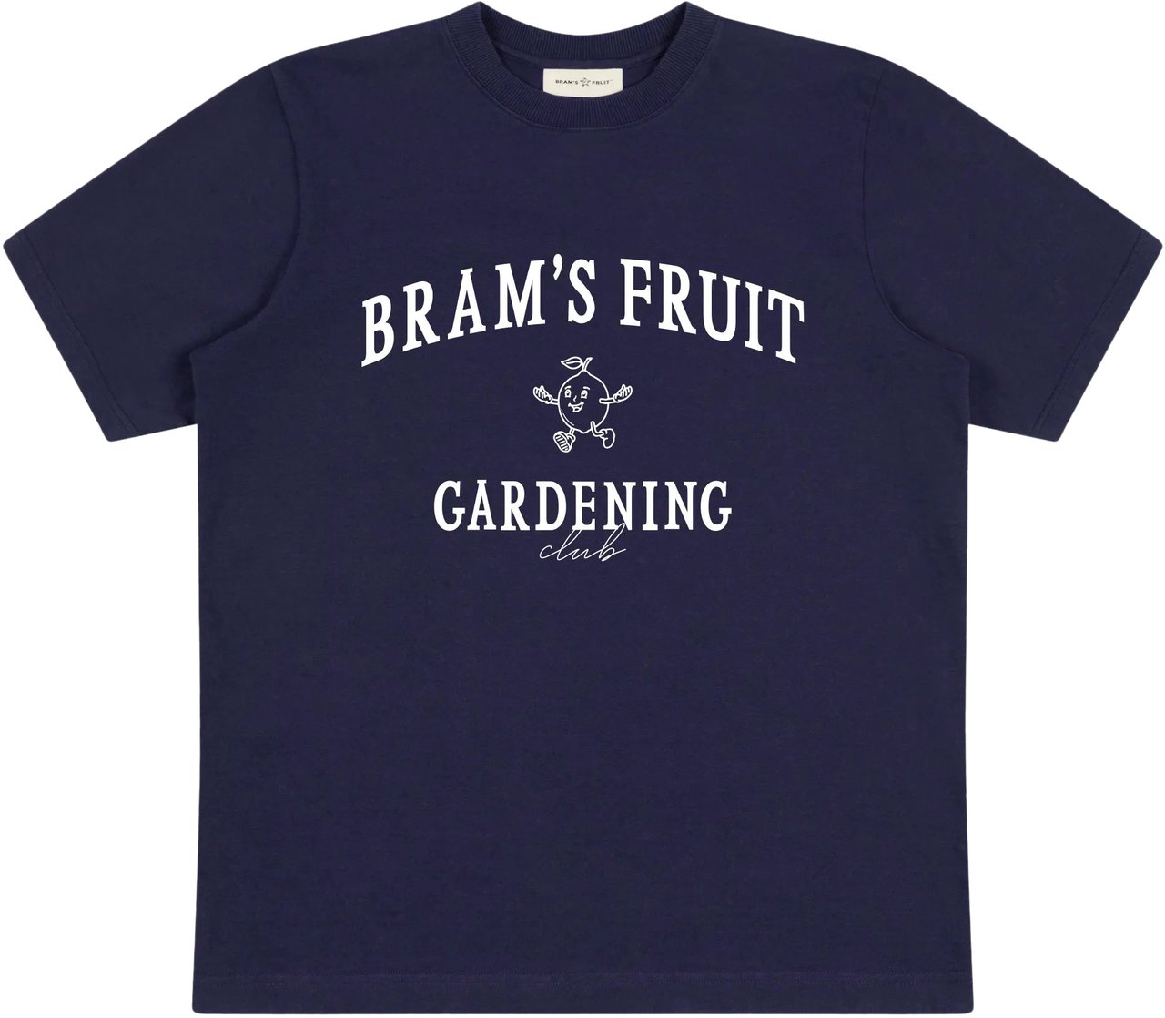 Bram's Fruit Gardening Club T-shirt - Navy Blauw