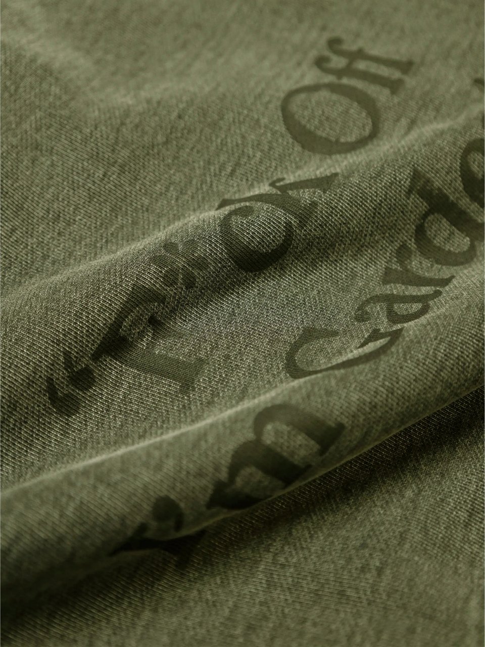 Bram's Fruit Distressed F*ck Off I'm Gardening Crewneck - Washed Olive Green Groen