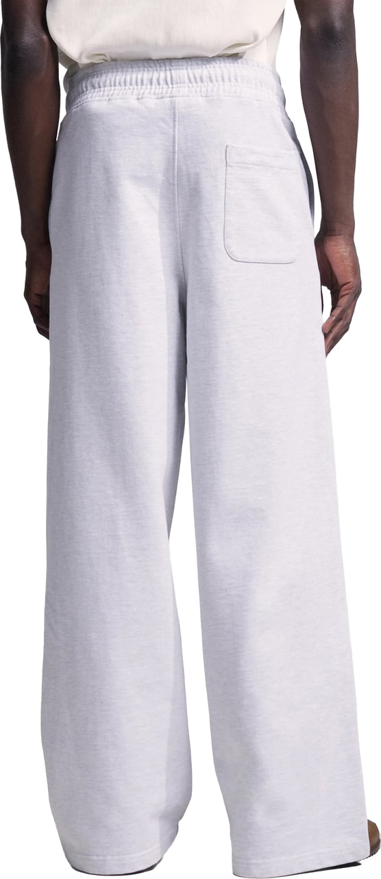 Bram's Fruit Script Logo Sweatpants - Grey Melange Grijs